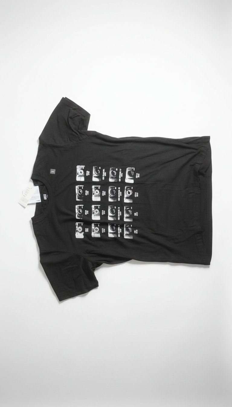 T shirt uniqlo "the brands camera" 