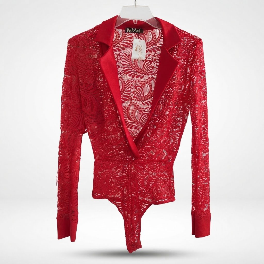 Body blazer dentelle "Nikka"