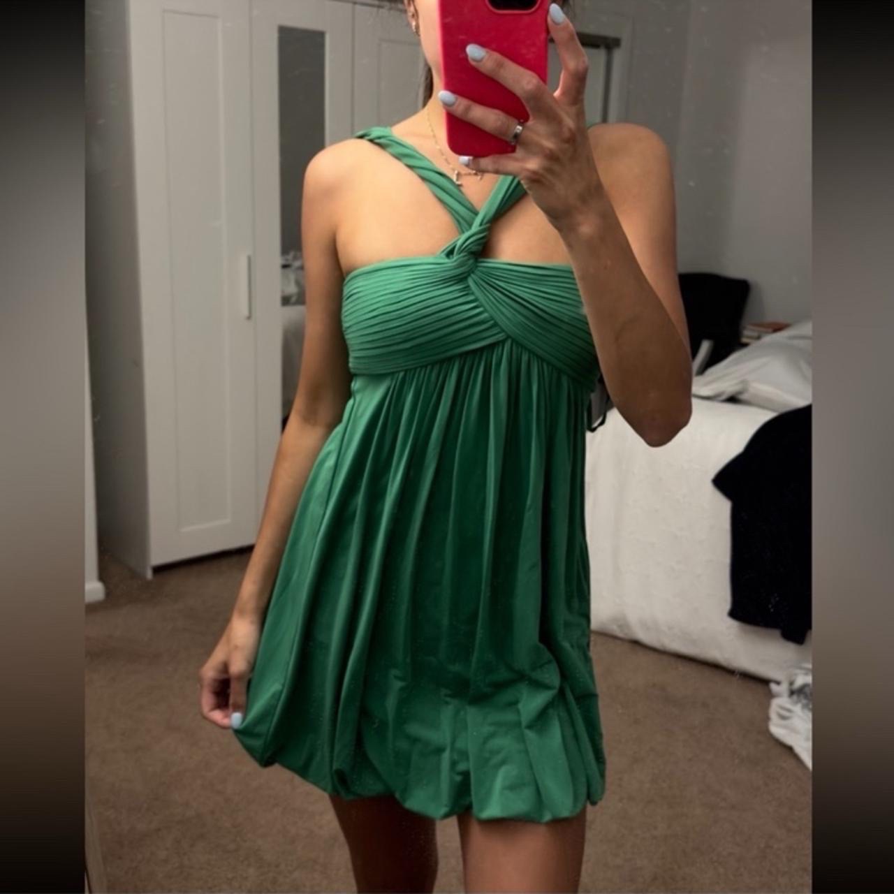 Robe verte BCBG