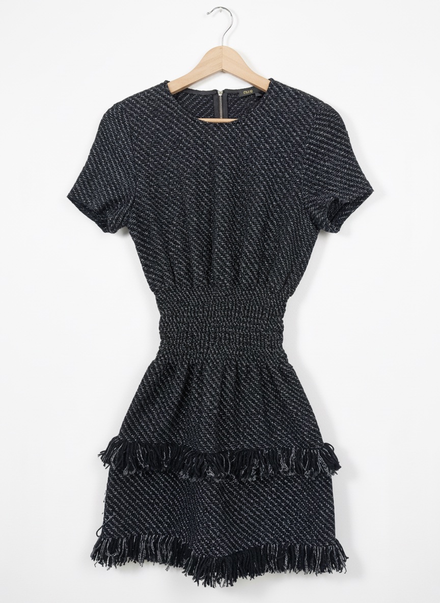 Robe noire wool
