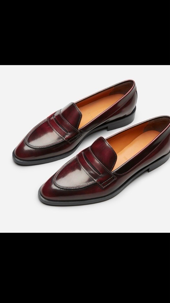 Loafers burgundy