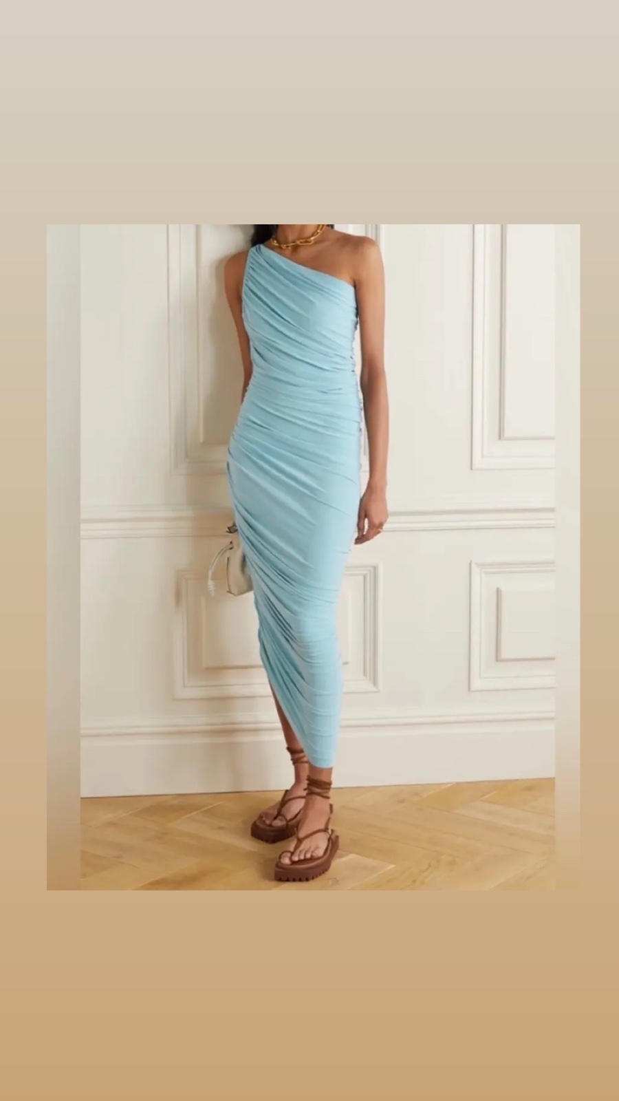Robe bleu ciel