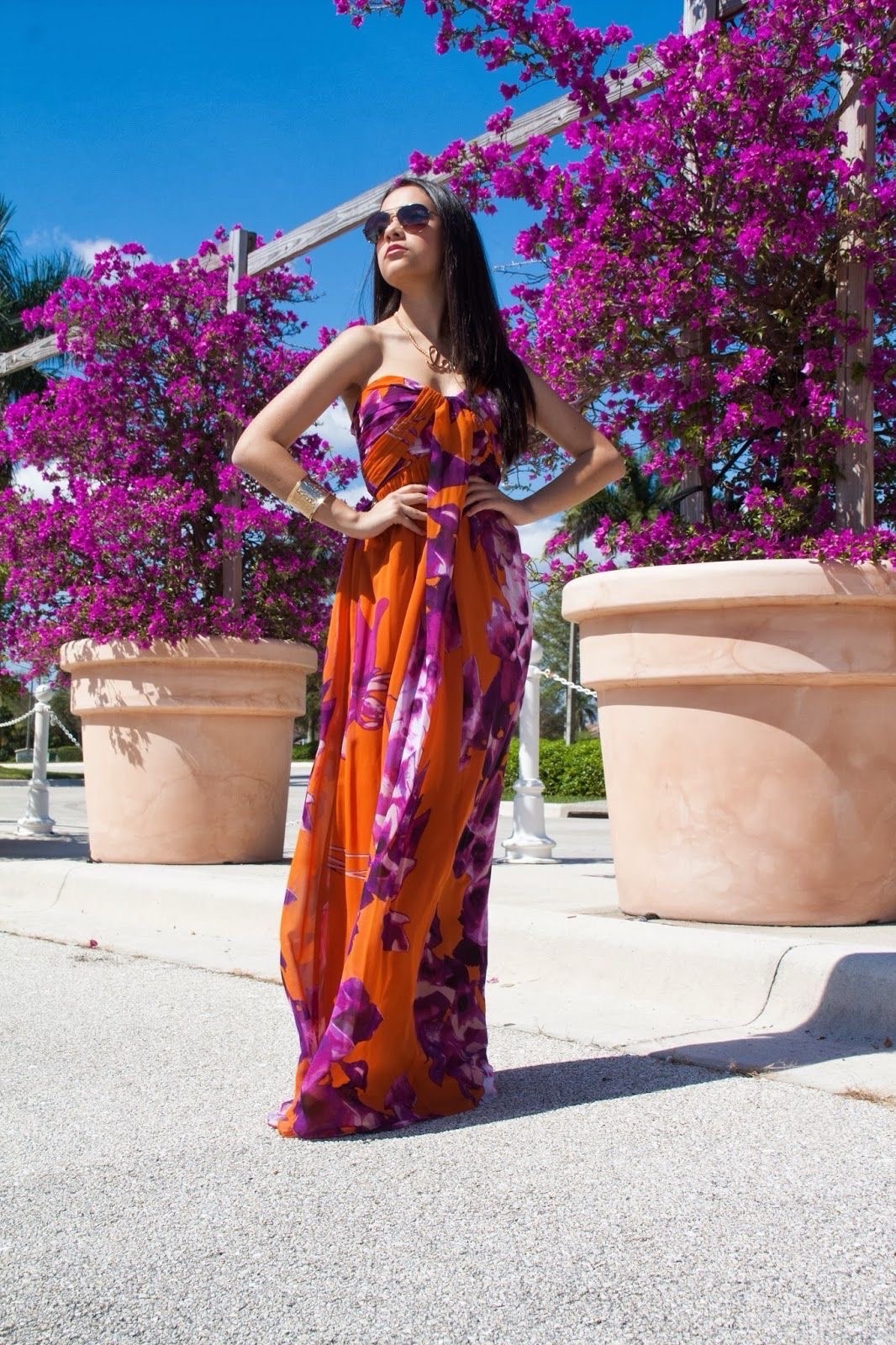 Robe sans bretelles