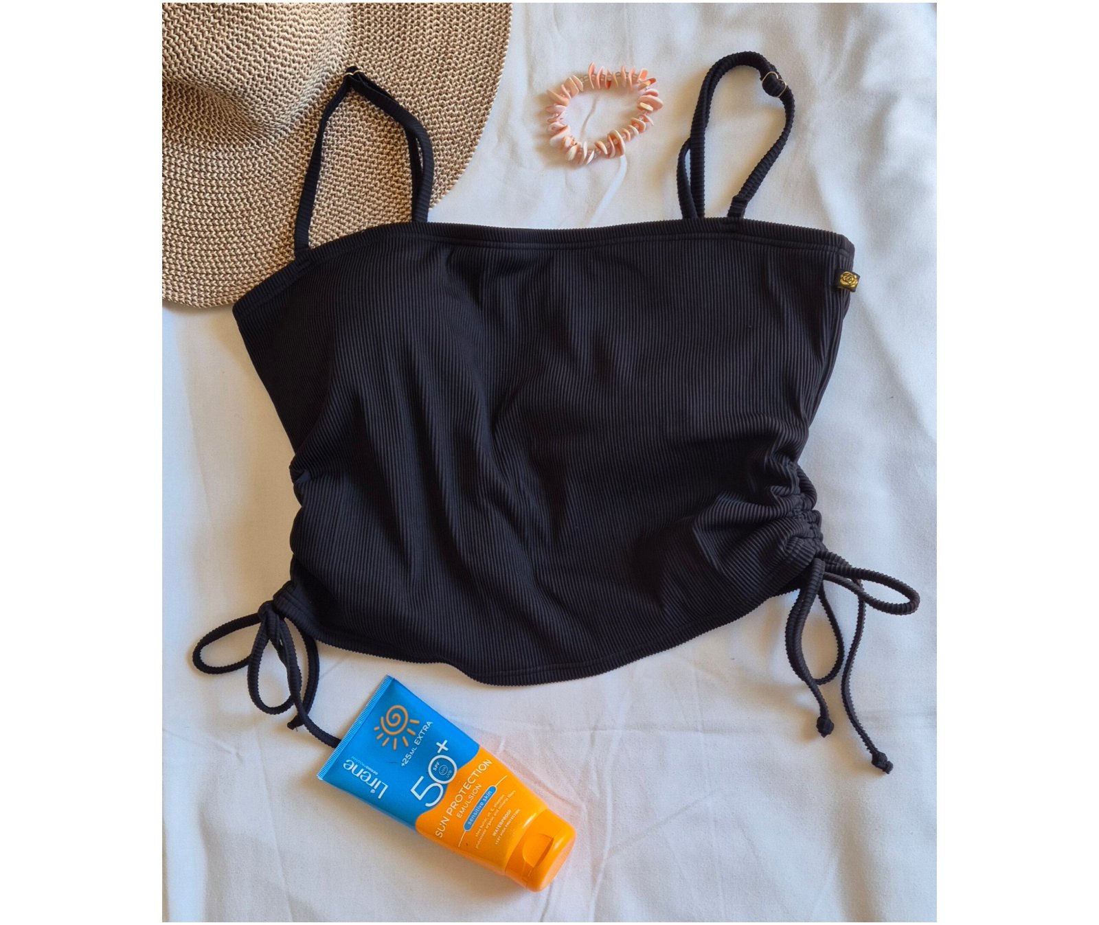 Haut de maillot noir
