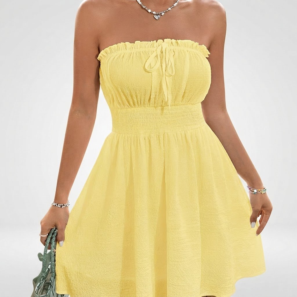 Robe jaune