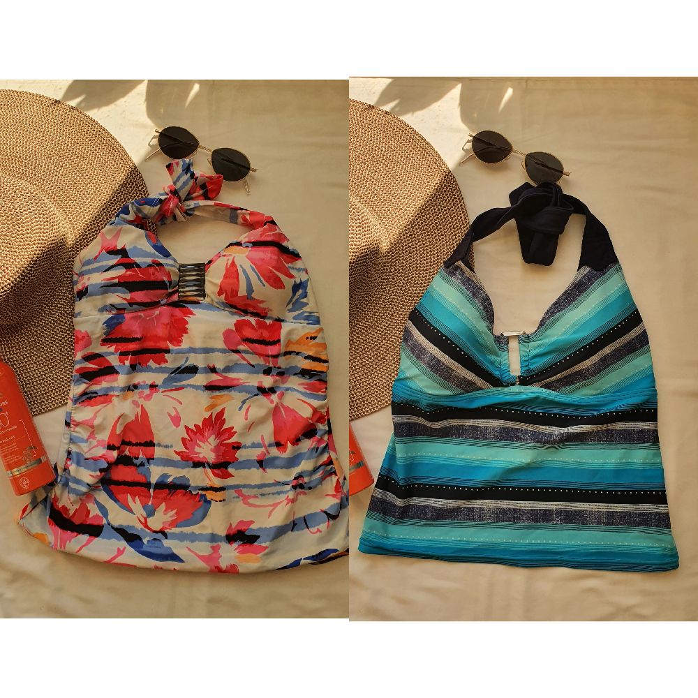 lot de 2 hauts rembourrés 