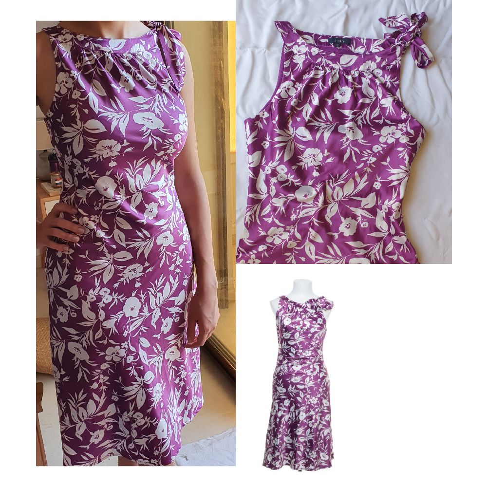 robe satinée trendy