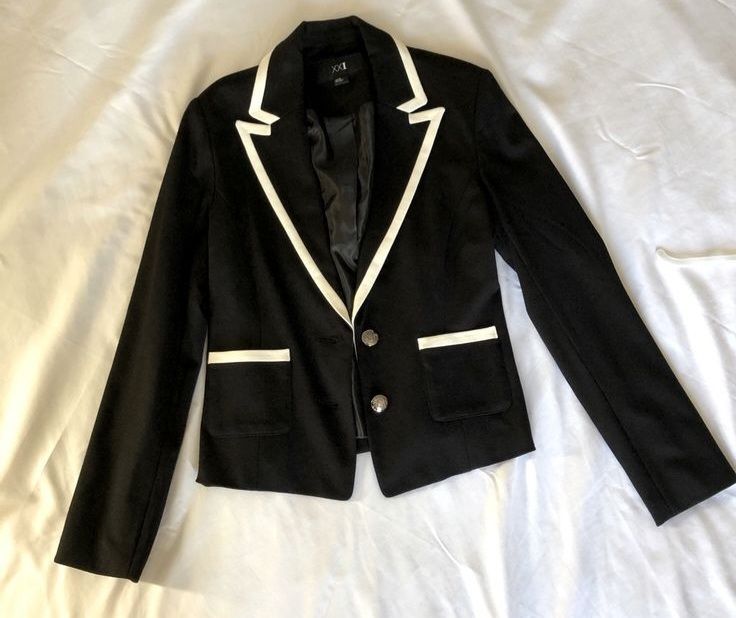 Veste blaze noir et blanc forever 21