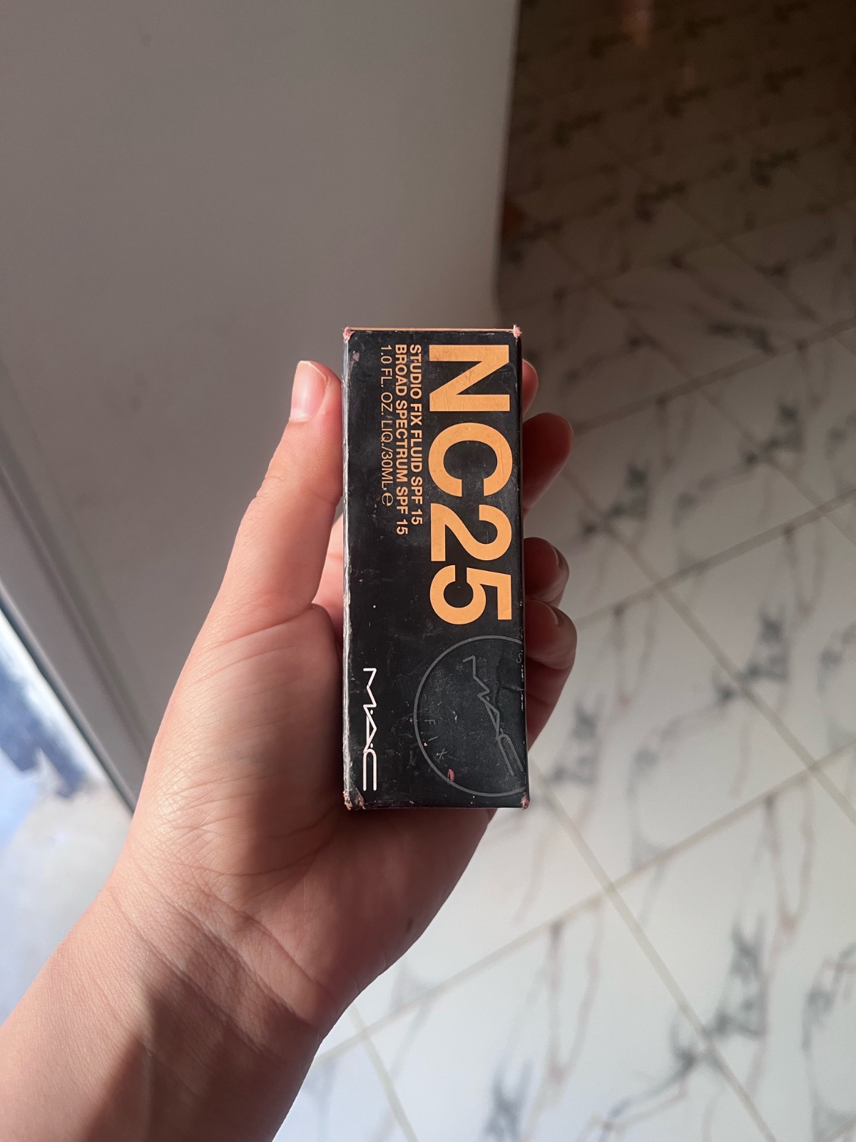 Fond de teint Mac Studio Fix NC25