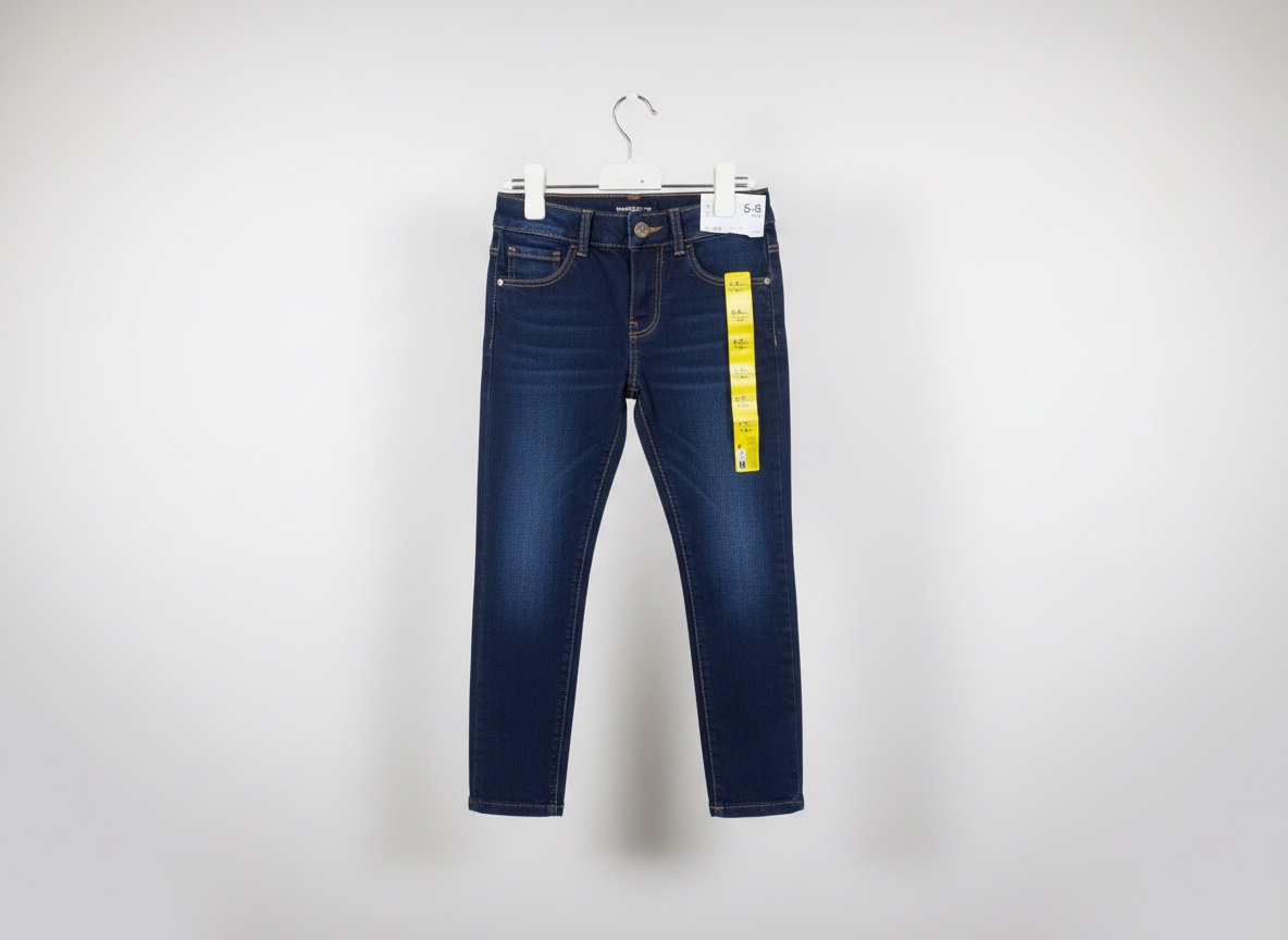 Pantalon jeans bleu foncé  pour garcon taille 5/6 ans 