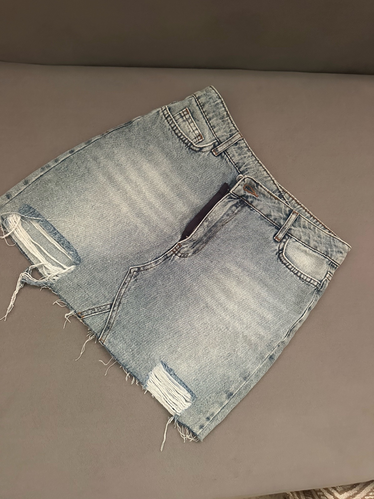 Jupe jean