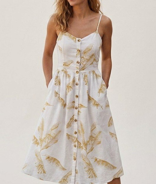Robe tropicale