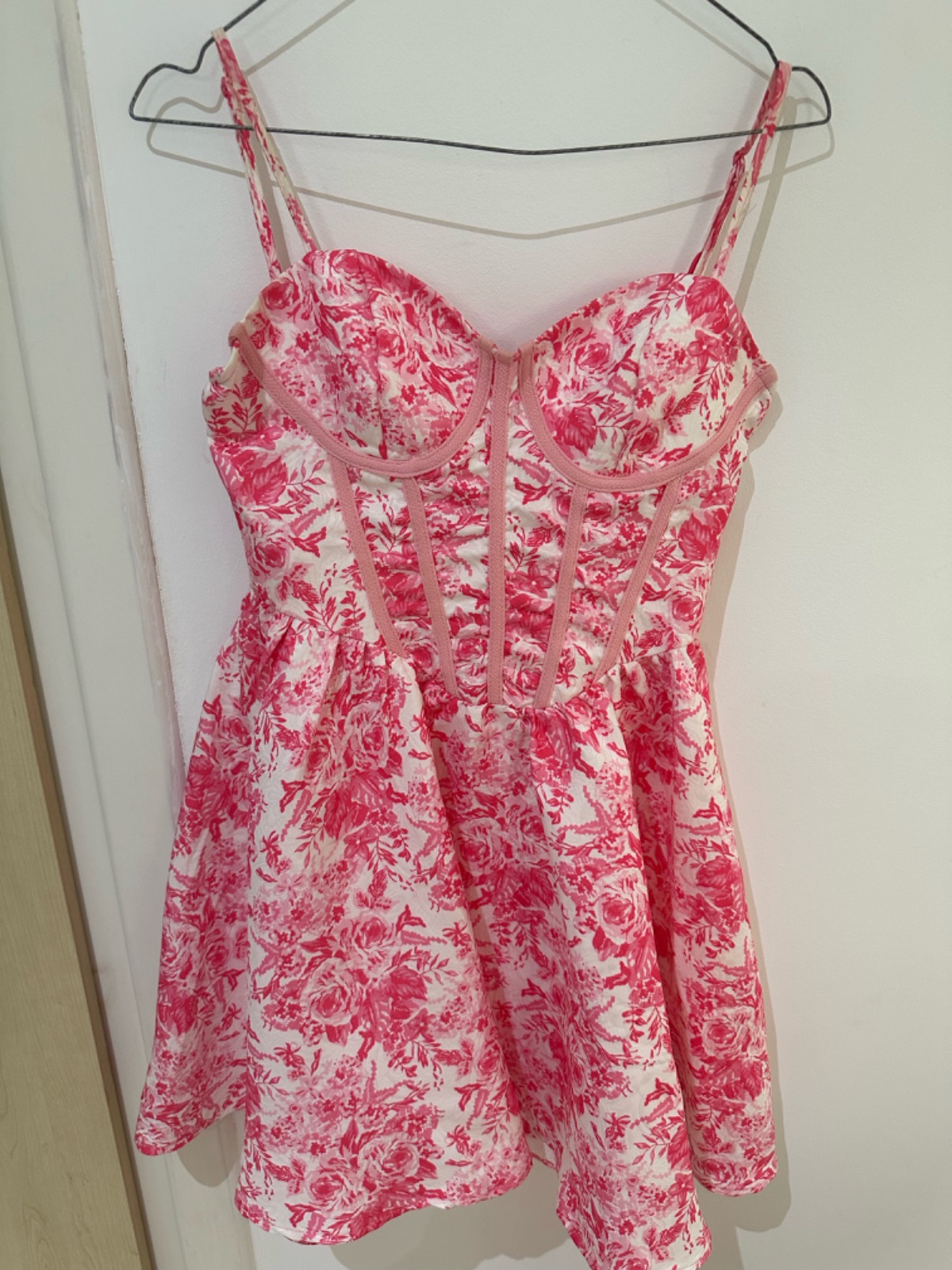 Robe rose shein