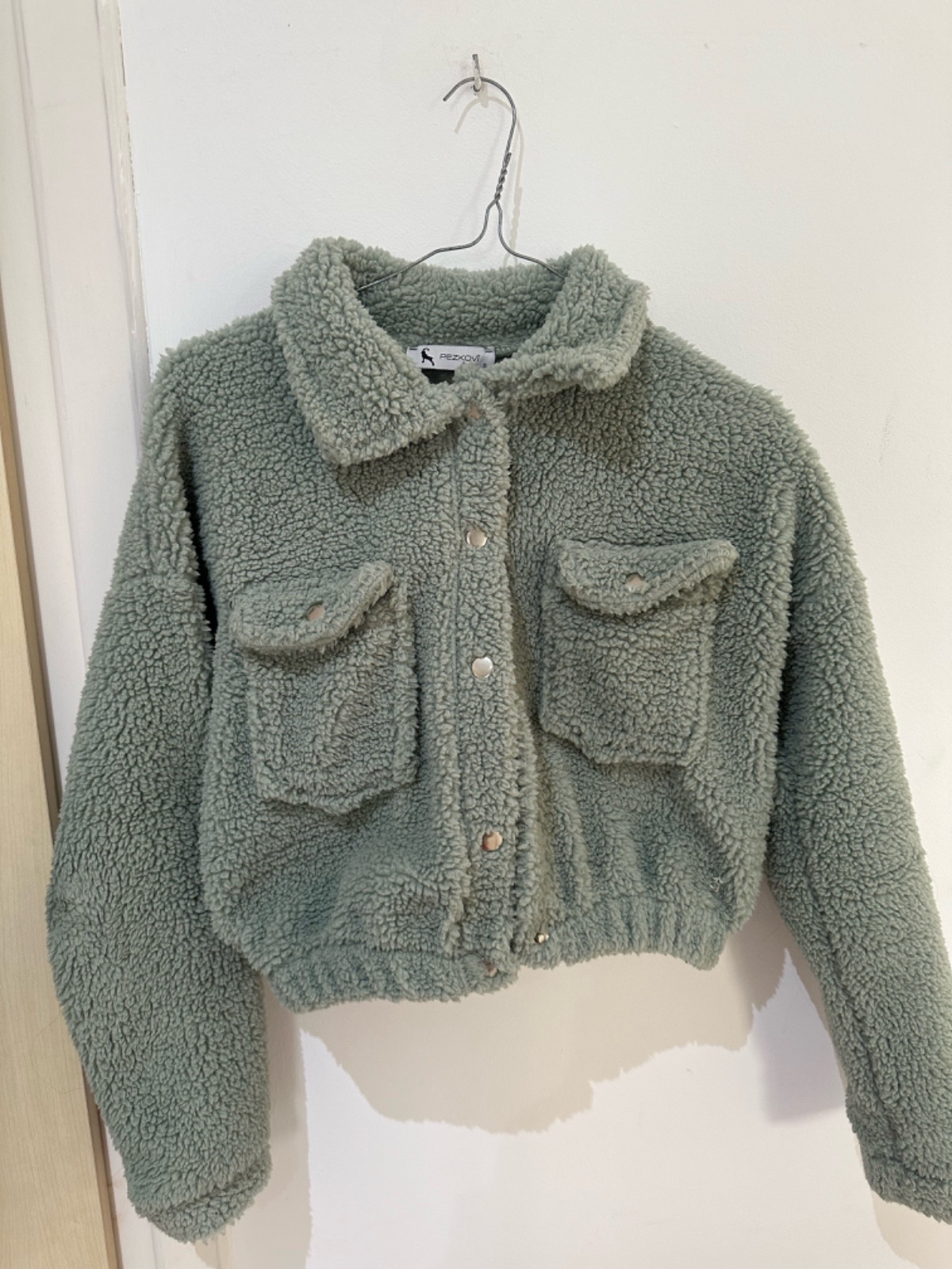 Veste vert sans marque