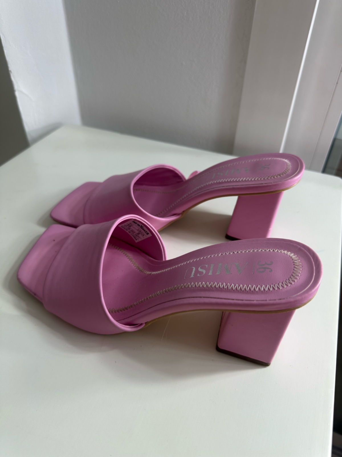 Talon rose pointure 36