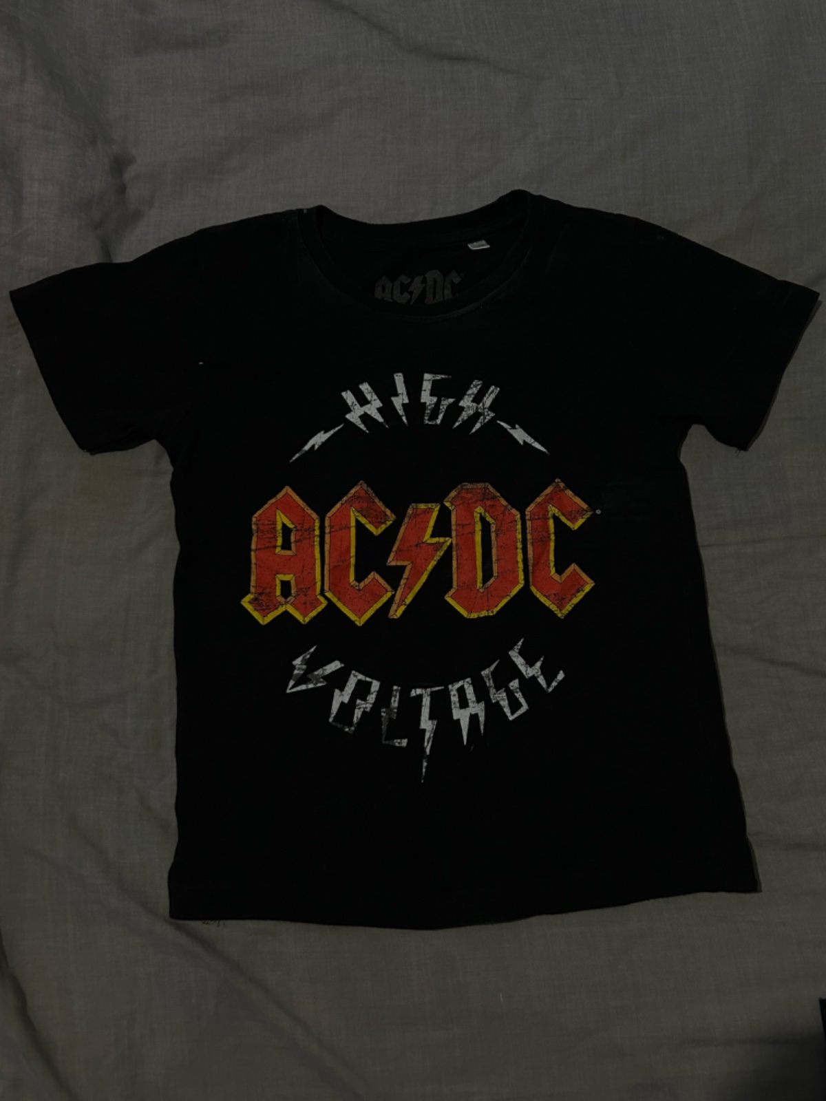 🎸 T-shirt Rock AC/DC Noir ylabes s /xs