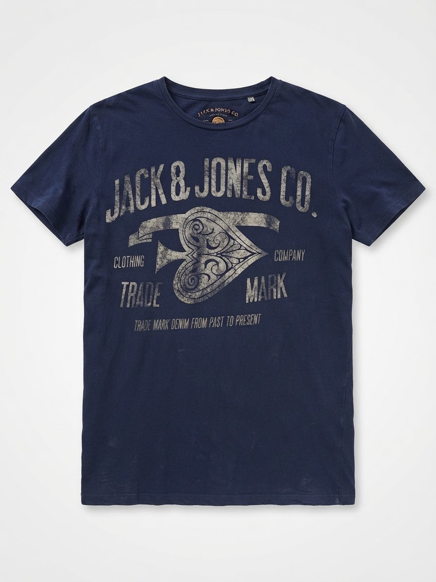 ⚓ T-shirt Jack & Jones Bleu Marine