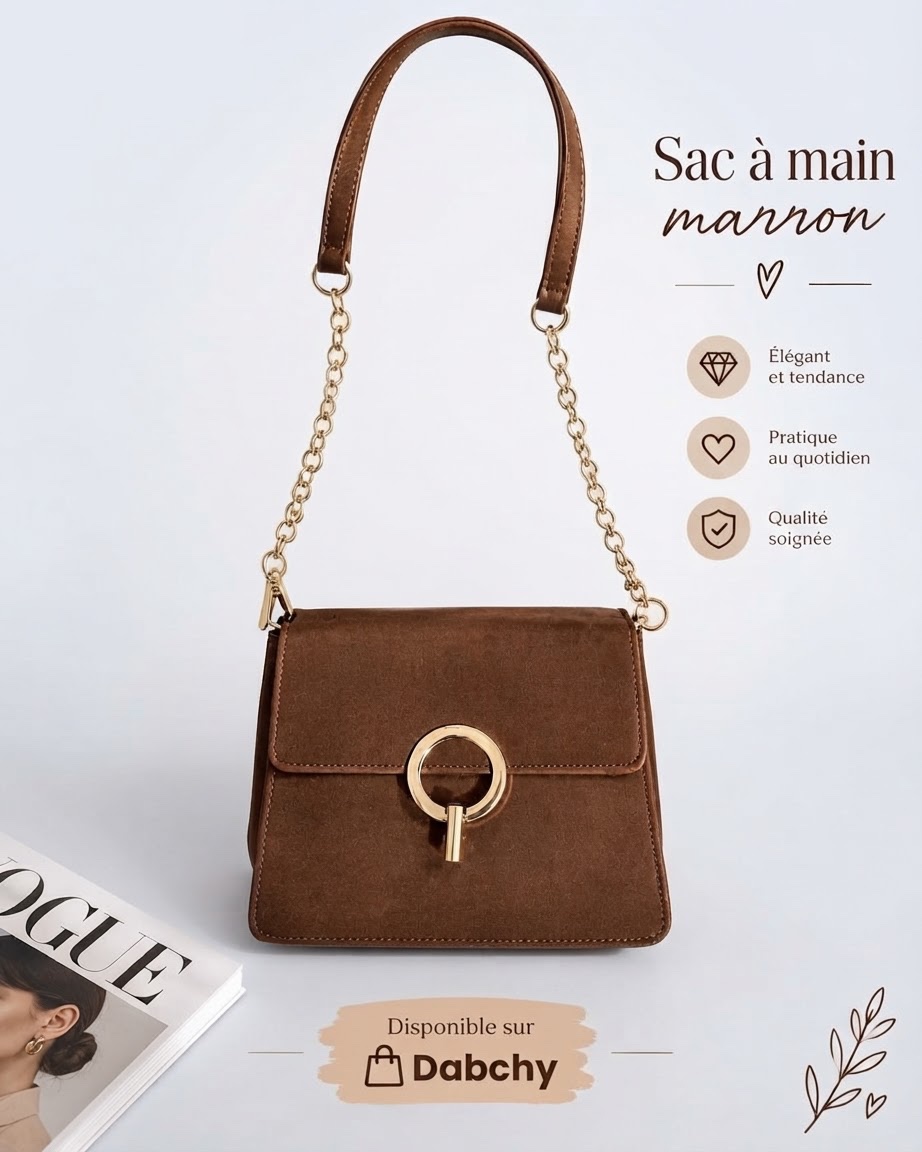 Sac caramel 