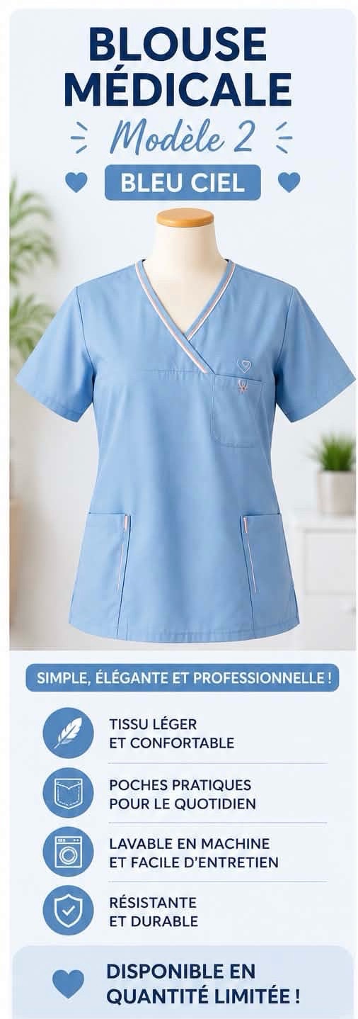 Casaque bleu ciel 
