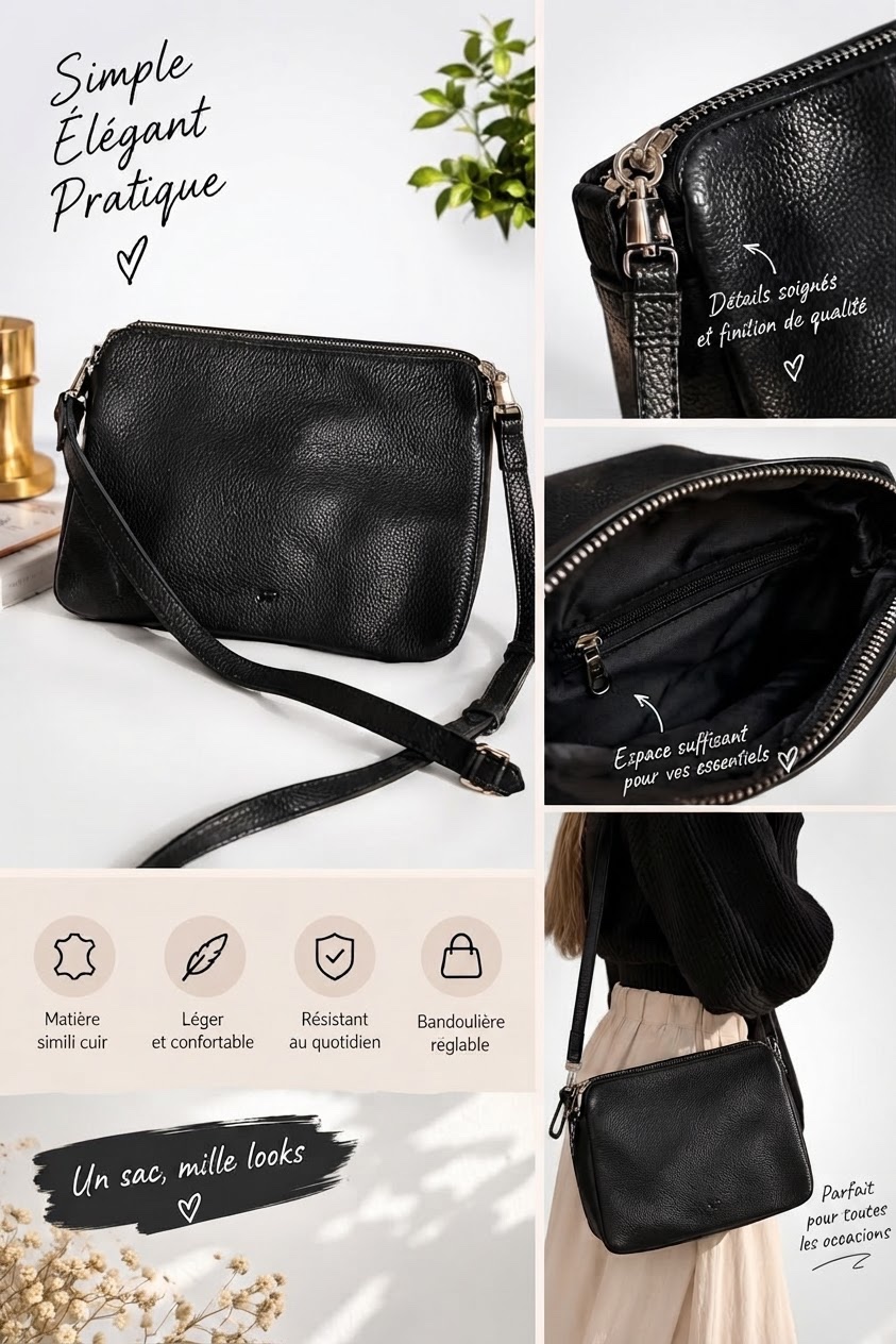 Sac parfois noir