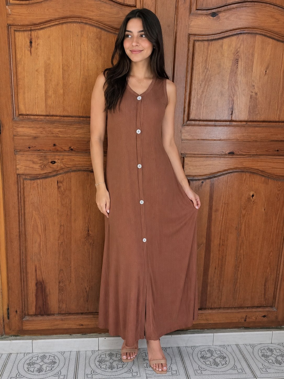 Robe femme ajusté avec fonte