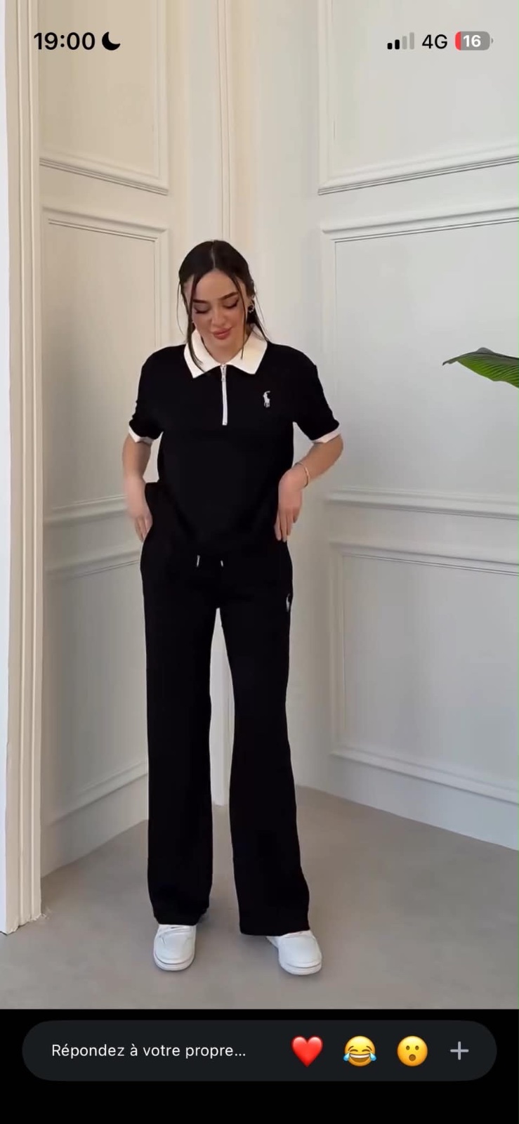 Pantallon et pull polo