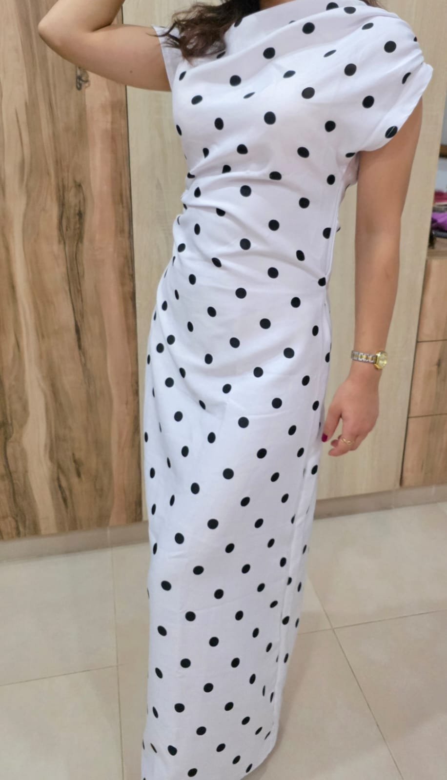Perfect white polka dots dress ✨️