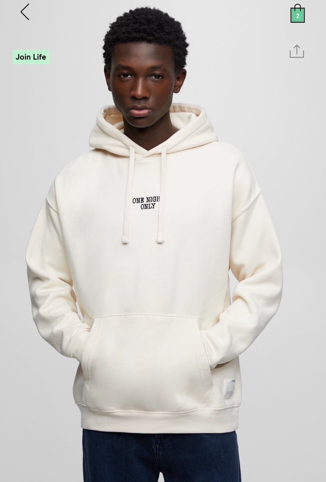 Capuche pull and bear