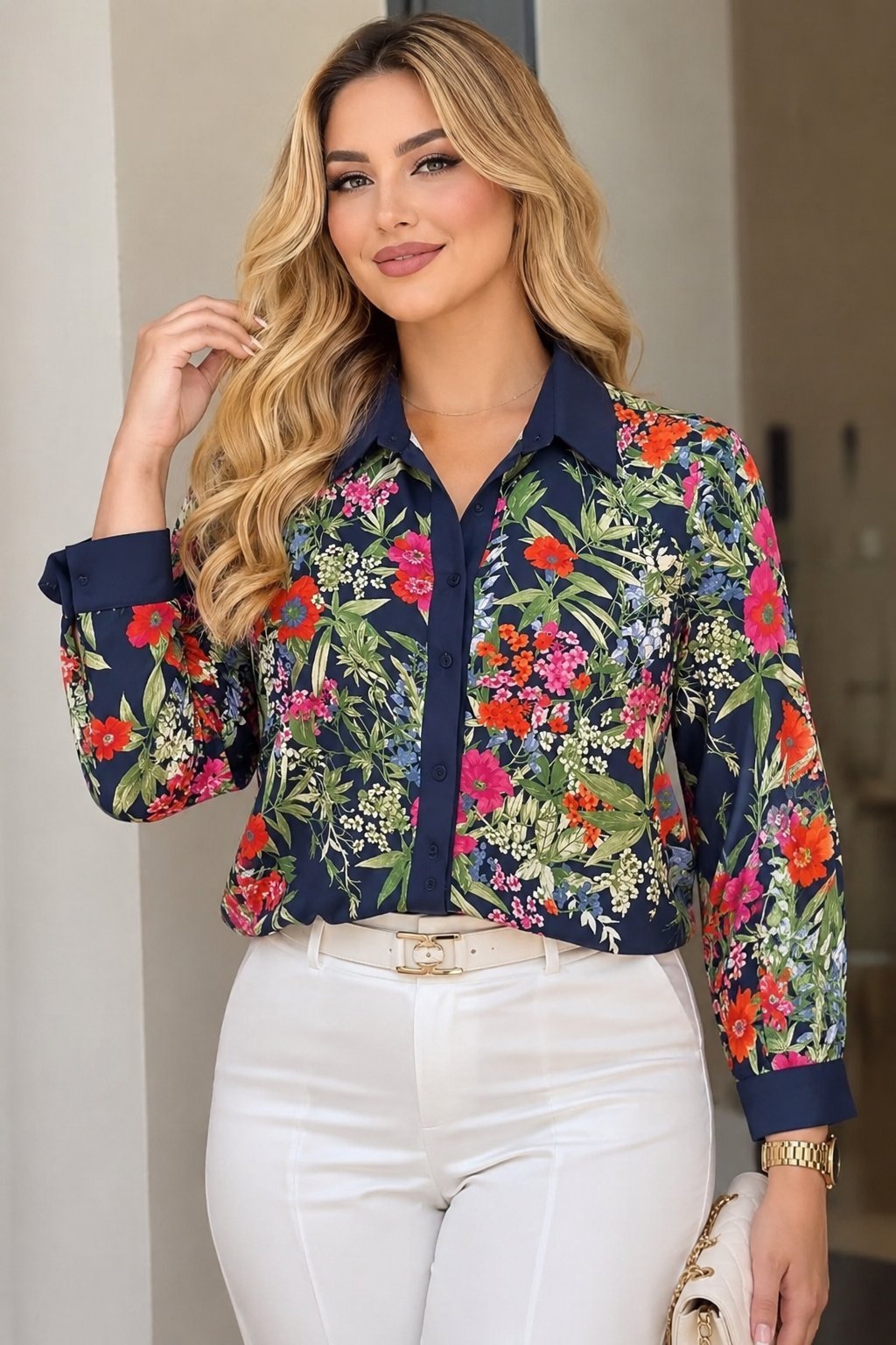 Chemise Mussimo Duttien soie taille M 