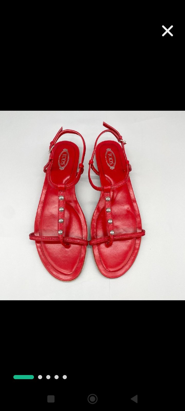 Sandales Tod's pointure 36,5