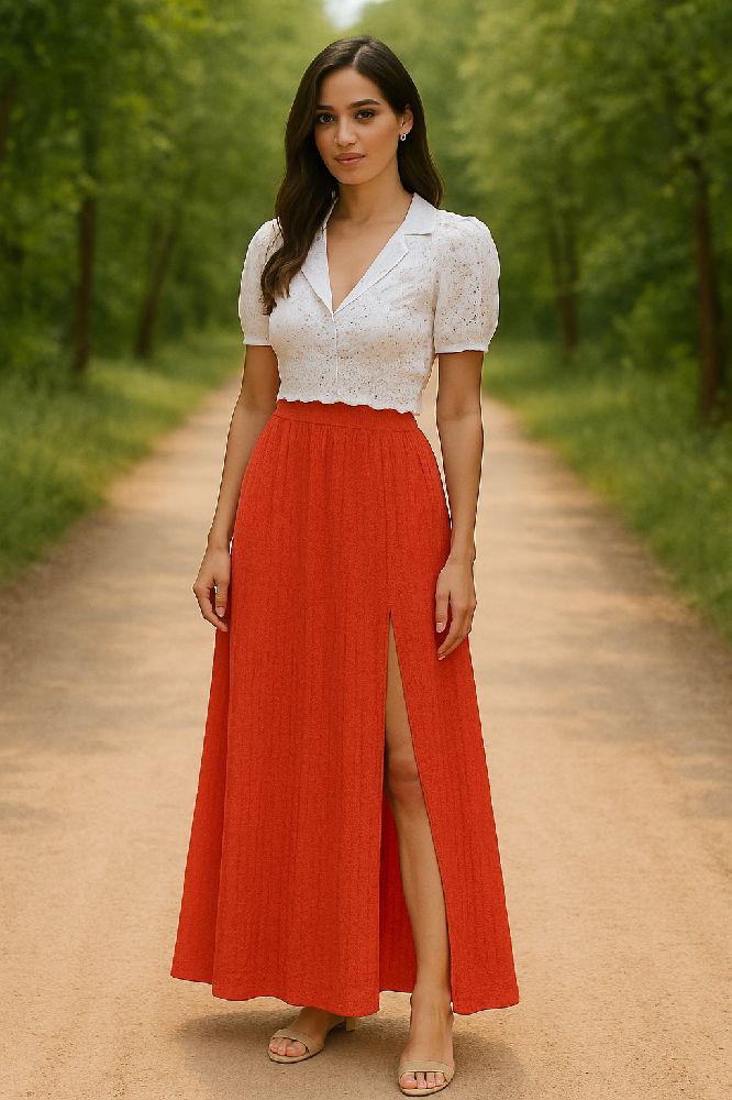 Jupe orange 🍊🧡 taille S/M/L