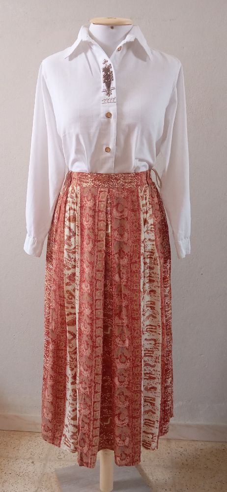 Jupe maxi en viscose taille 42