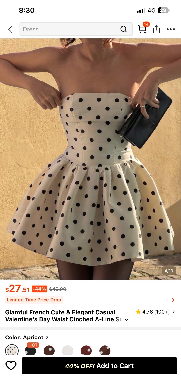 Robe petit points 