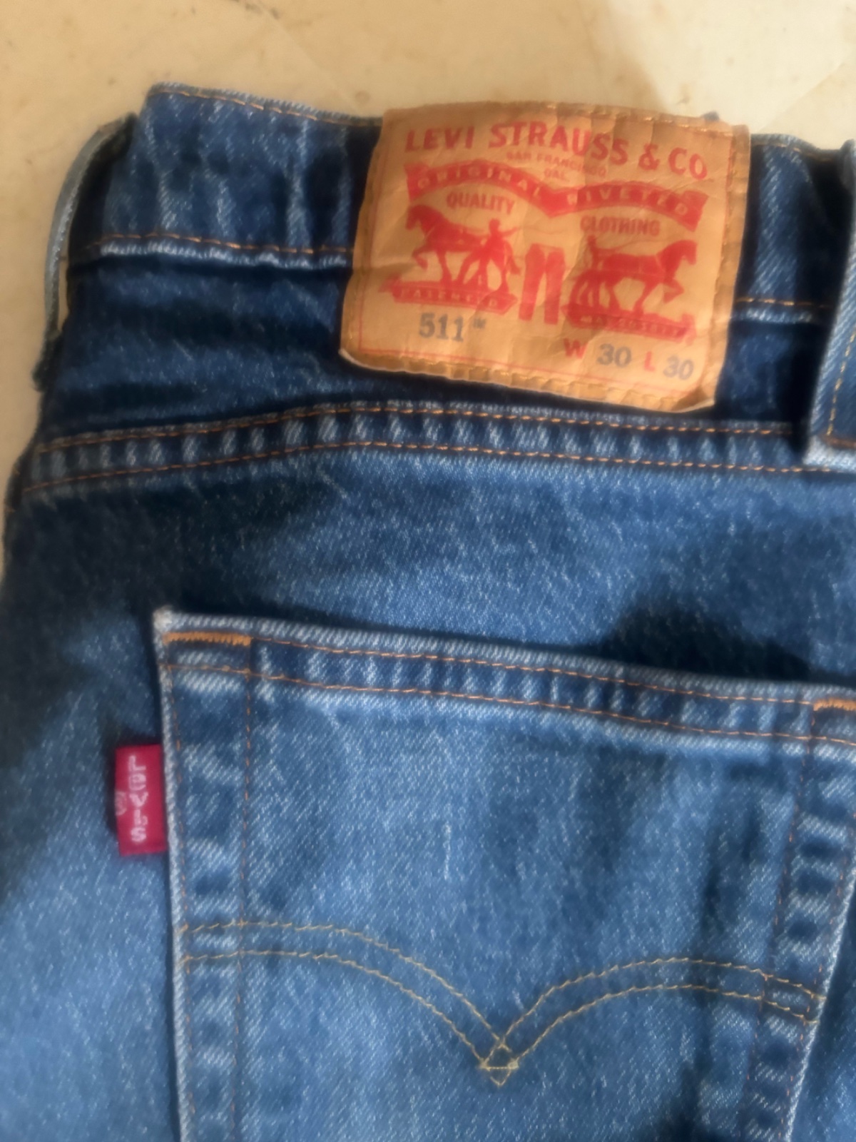 Levis 511 authentique 