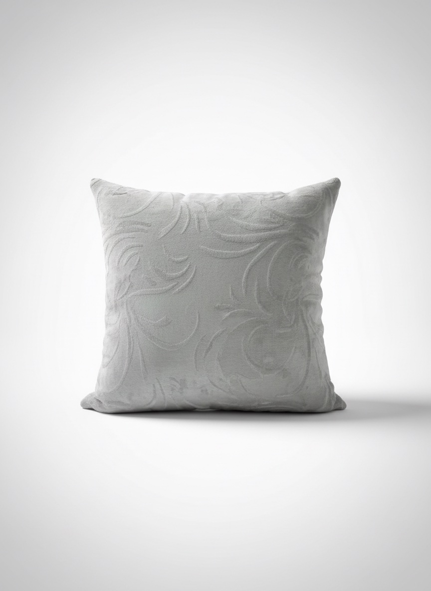 Coussin decoratif en velour 