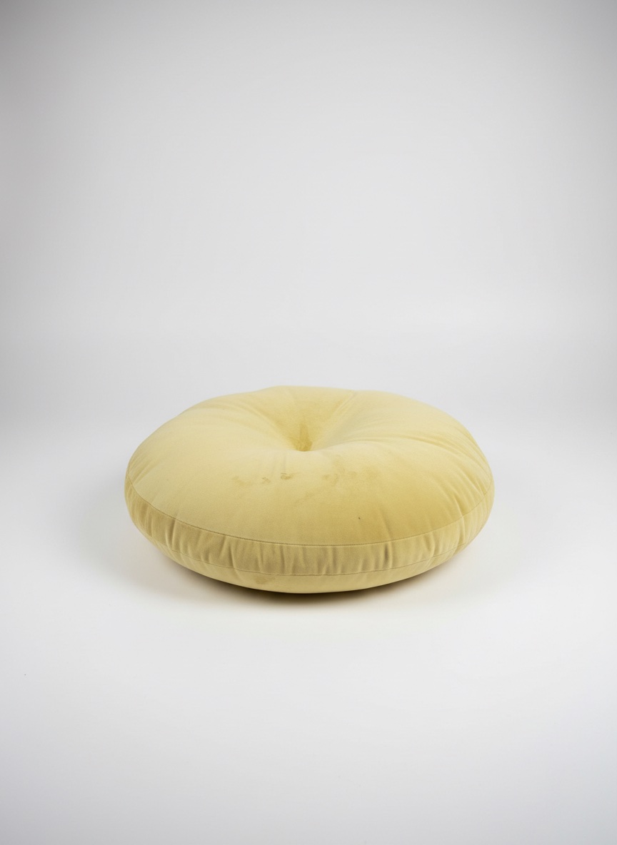 Coussin decoratif en velour