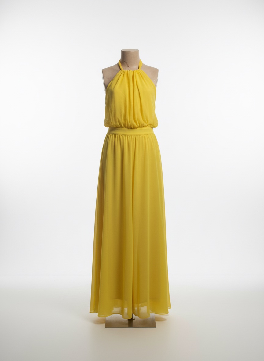Robe jaune 