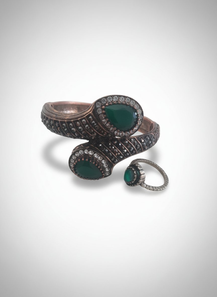 Ensemble bague et bracelet 