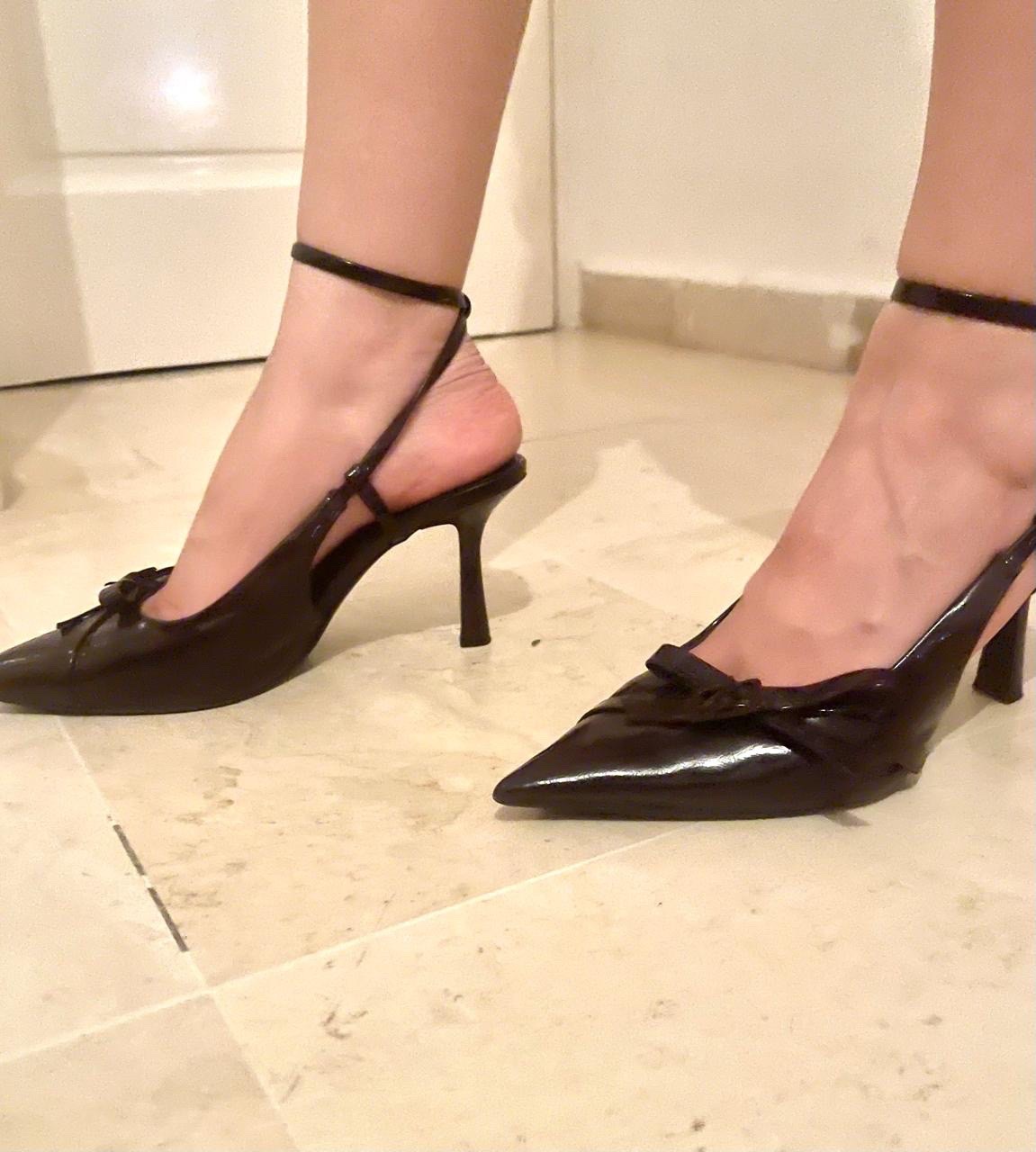 Escarpin burgandy 