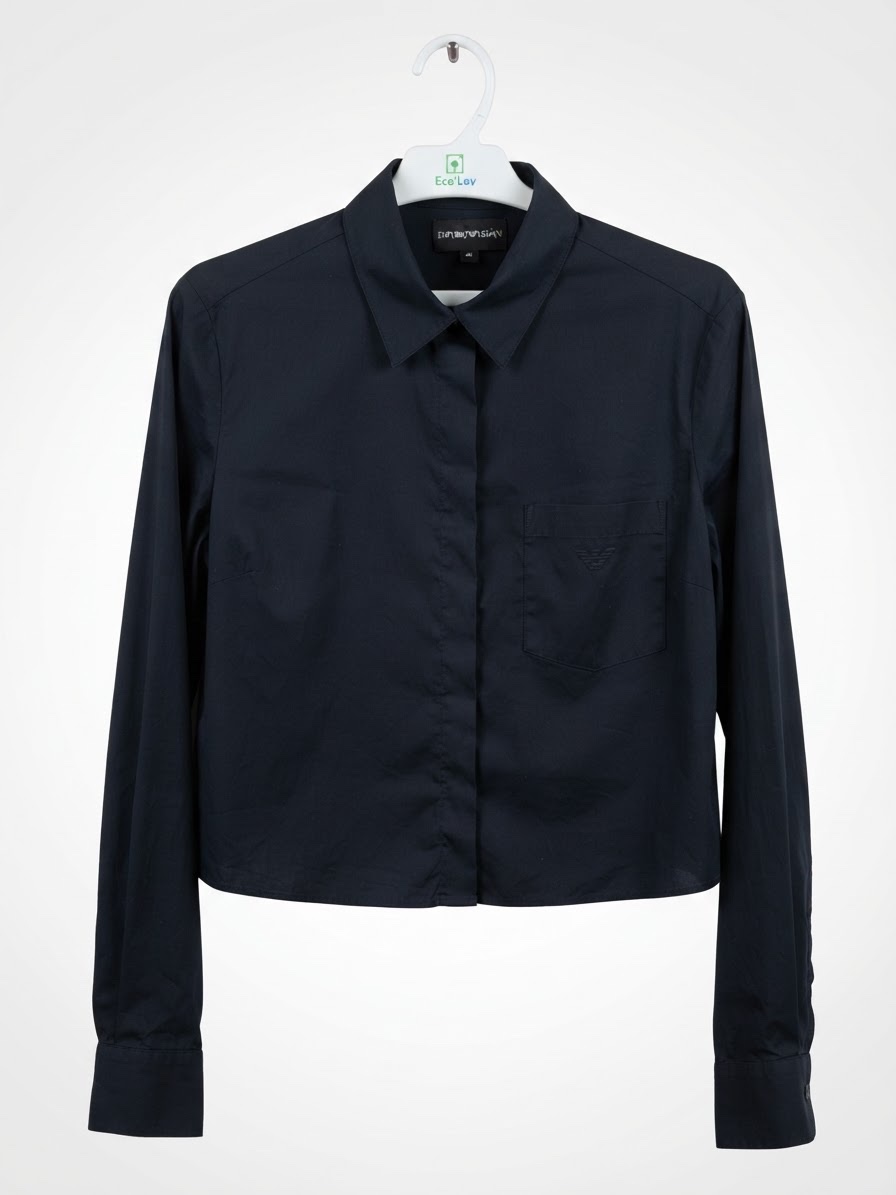 Chemise noir emporio armani