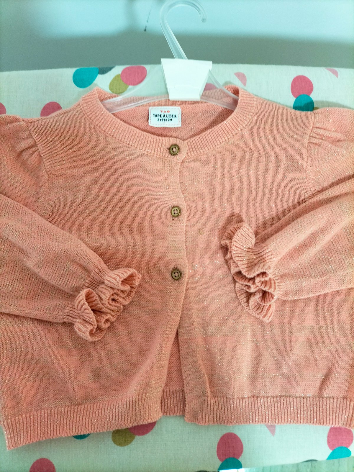 Gilet fille 3 ans 
