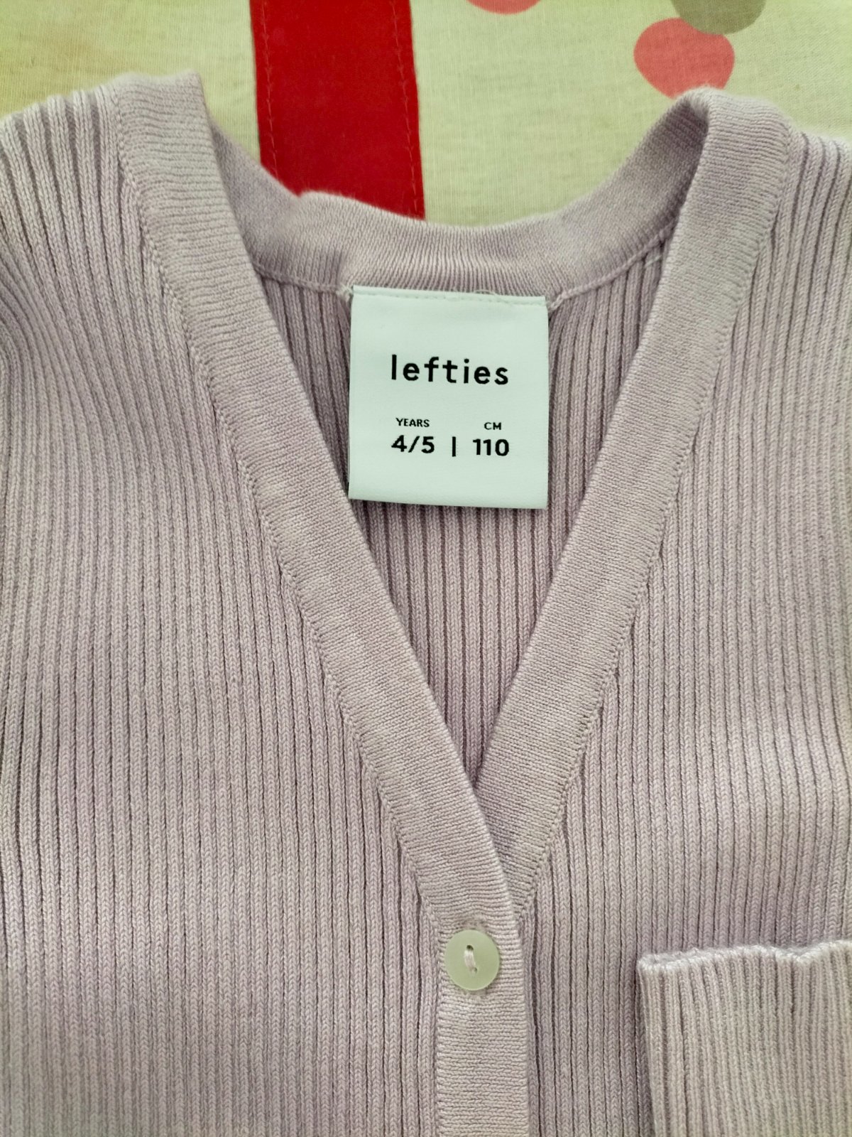 Gilet lefties 4-5 ans
