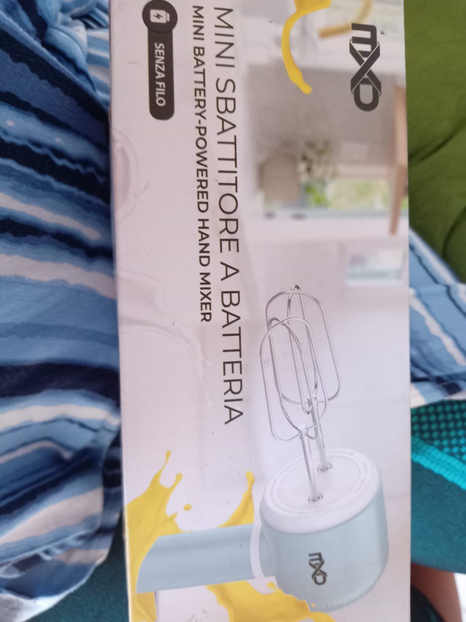 Hand blender rechargeable mini mixeur 