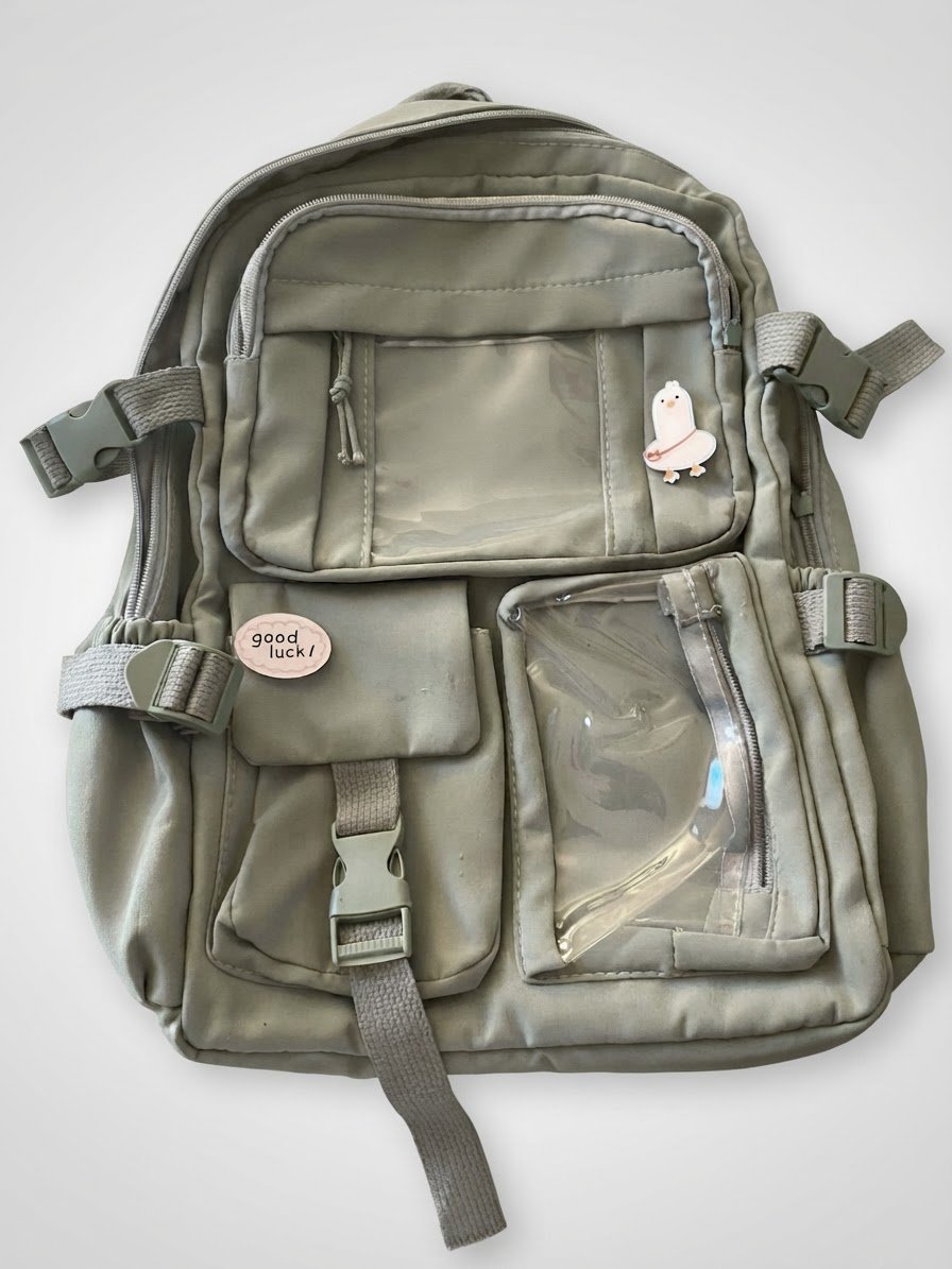 Cartable de couleure verte