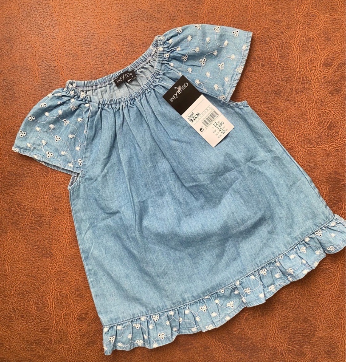 Robe fille jean 