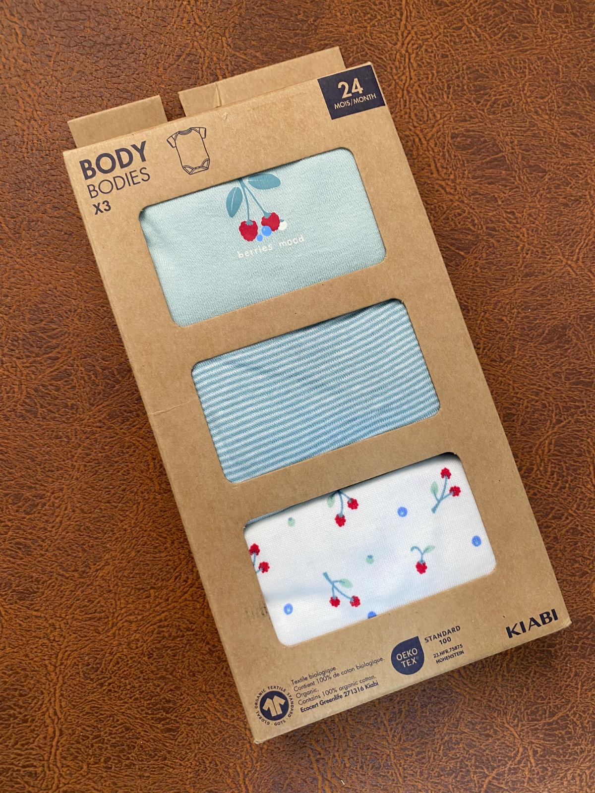 Lot body KIABI