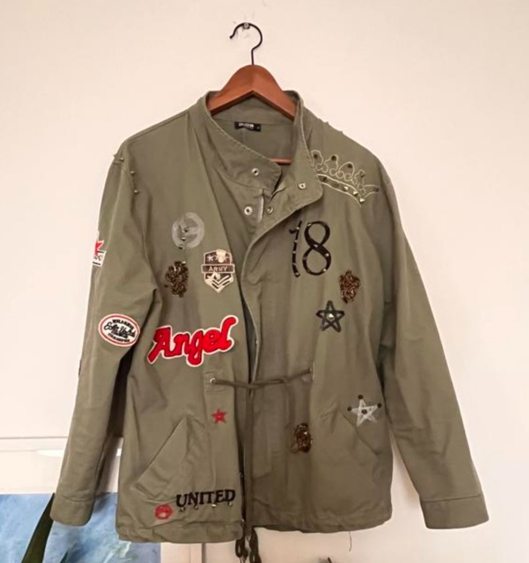 Jaket military green taille xl