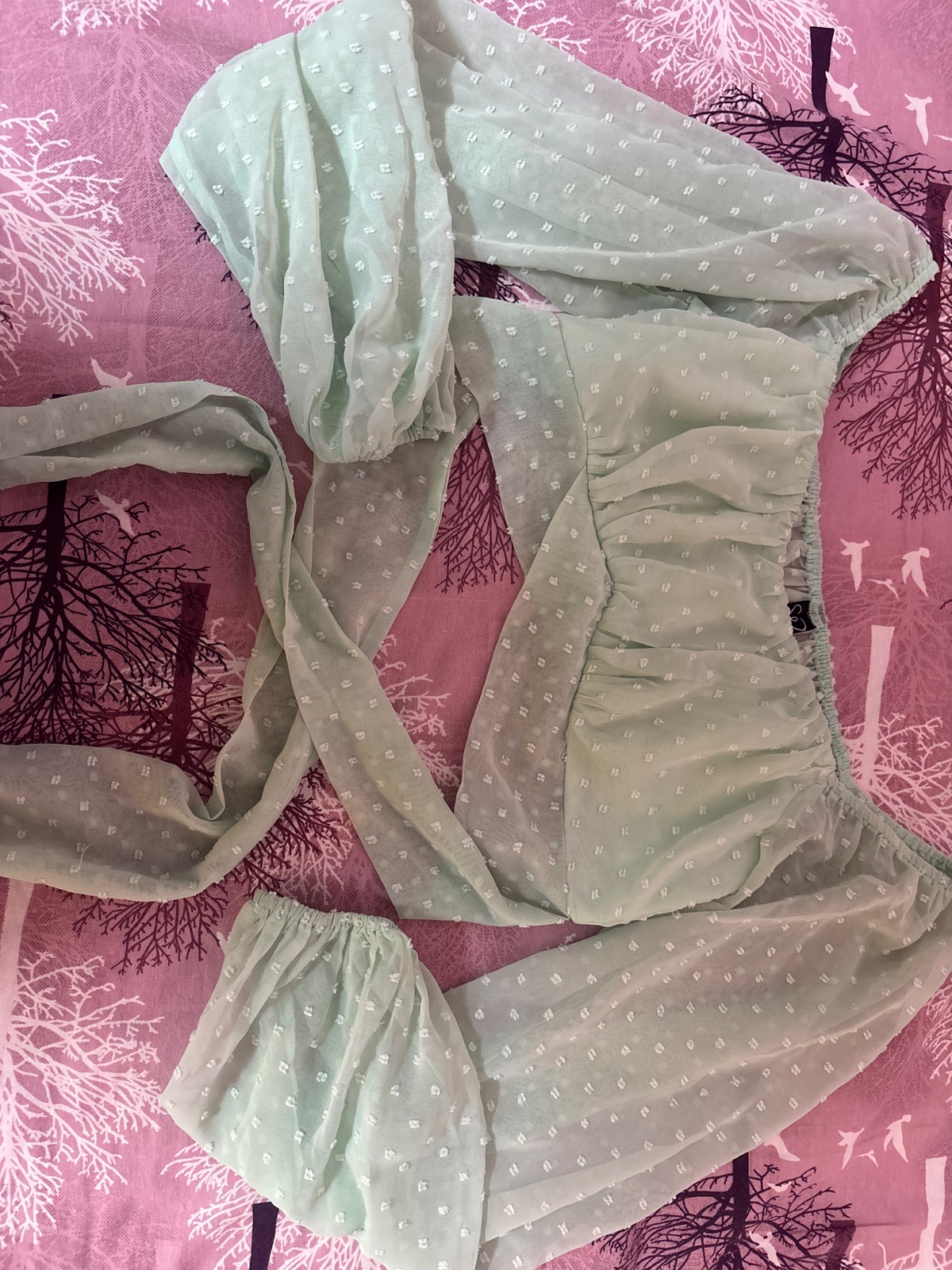 Crop top vert menthe marque Windsor 