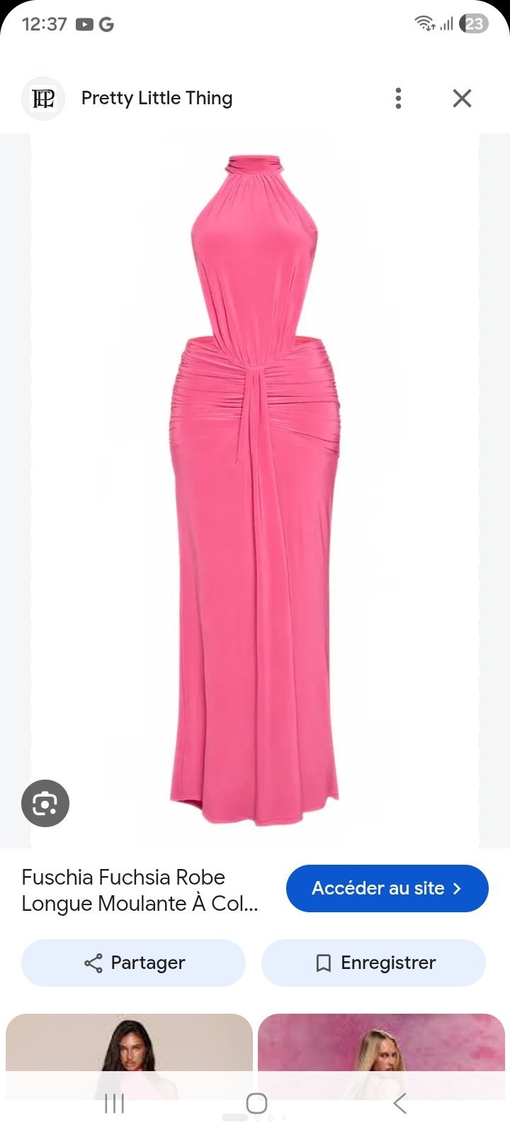 Robe pretty little thing de dubai 