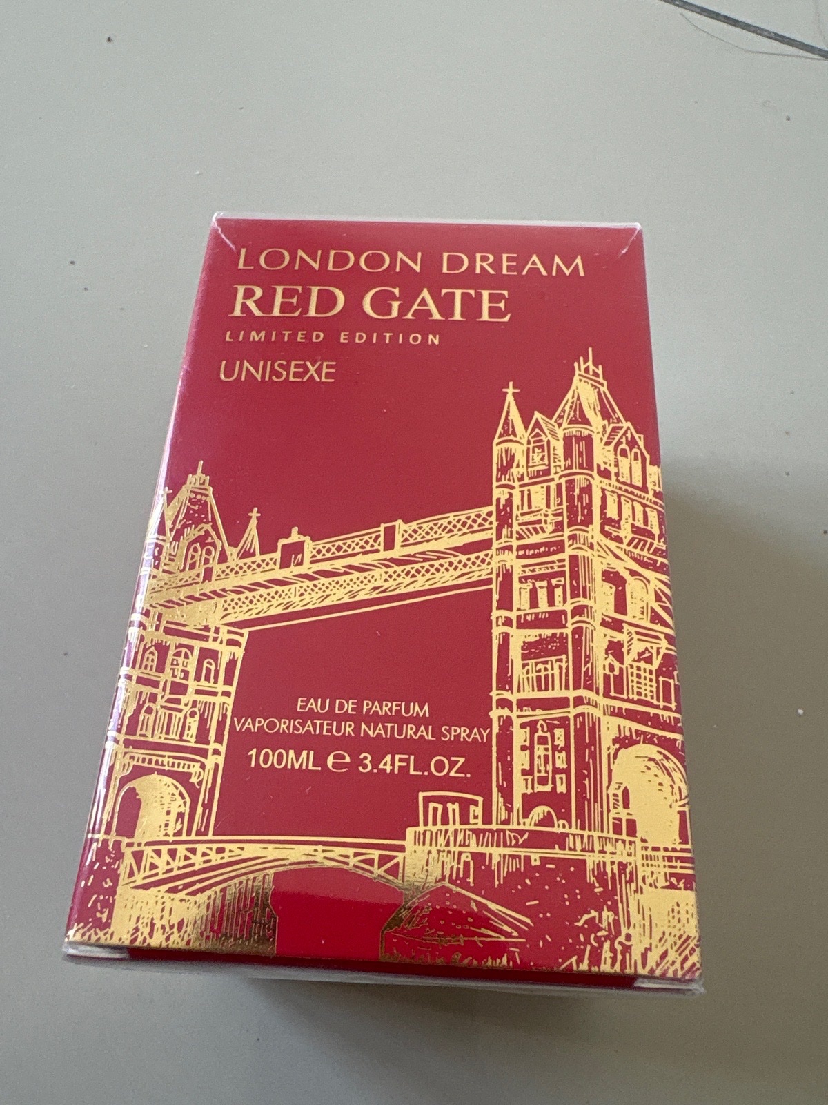 Eau de parfum red gate de canada meme odeur que baccarat rouge 